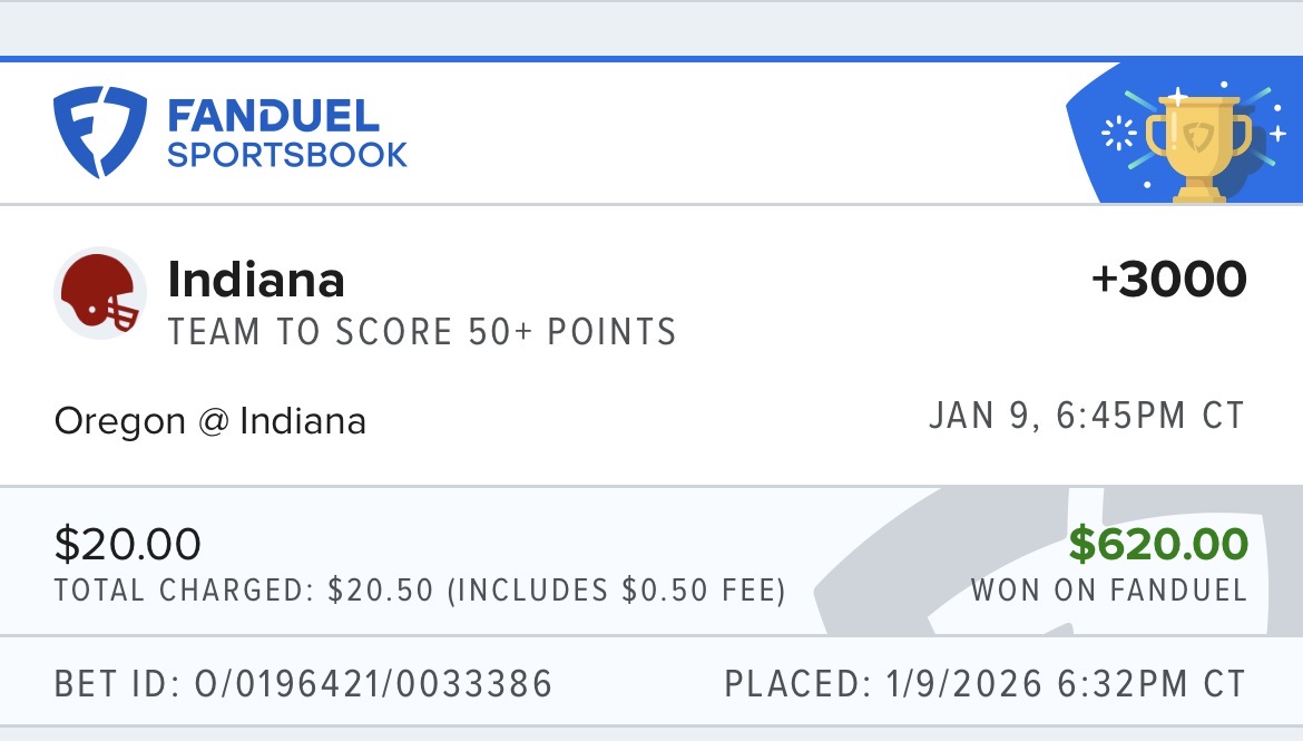 Indiana 50+ Points